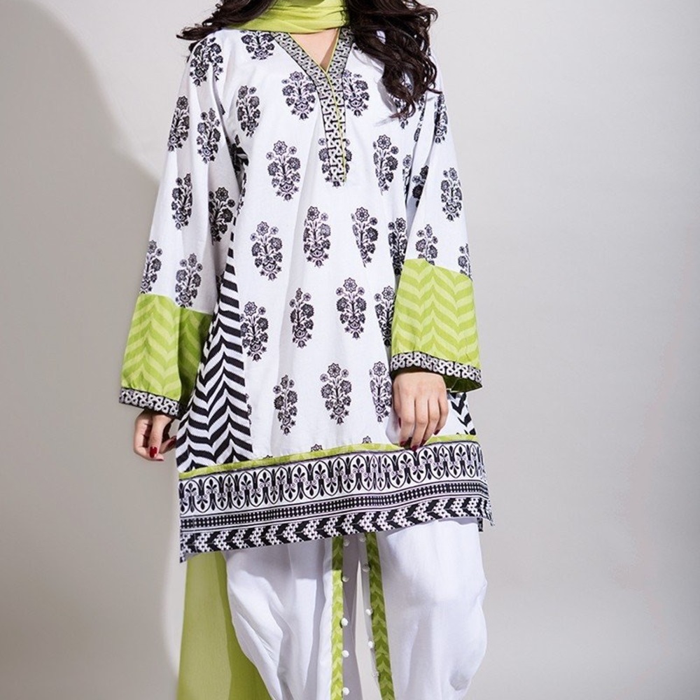 Maria B Cotton Pakistani / Indian Dress Size L